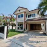 RENT หมู่บ้านสัมมากร Modern Detached house 4 beds 3 bath garden Sammakorn Village Ramkhamhaeng