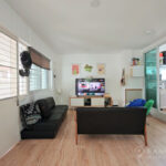 RENT หมู่บ้านสัมมากร Detached Renovated 3 bed 3 bath house with Garden in Sammakorn Village