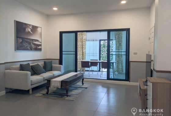 RENT หมู่บ้านสัมมากร รามคําแหง 112 Sammakorn Village Modern Duplex 3 bed 4 bath apartment