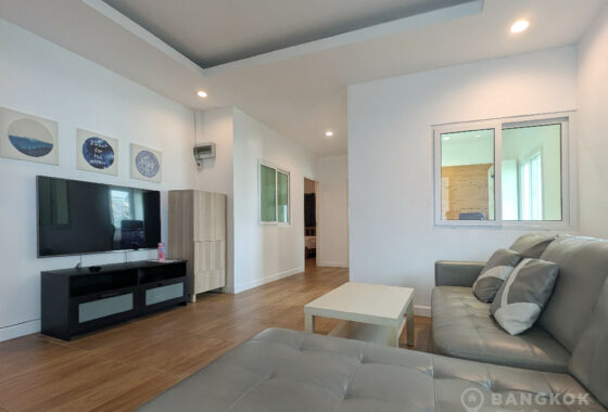 RENT หมู่บ้านสัมมากร รามคําแหง 112 Sammakorn Village Ramkhamhaeng Modern 3 bed 2 bath apartment