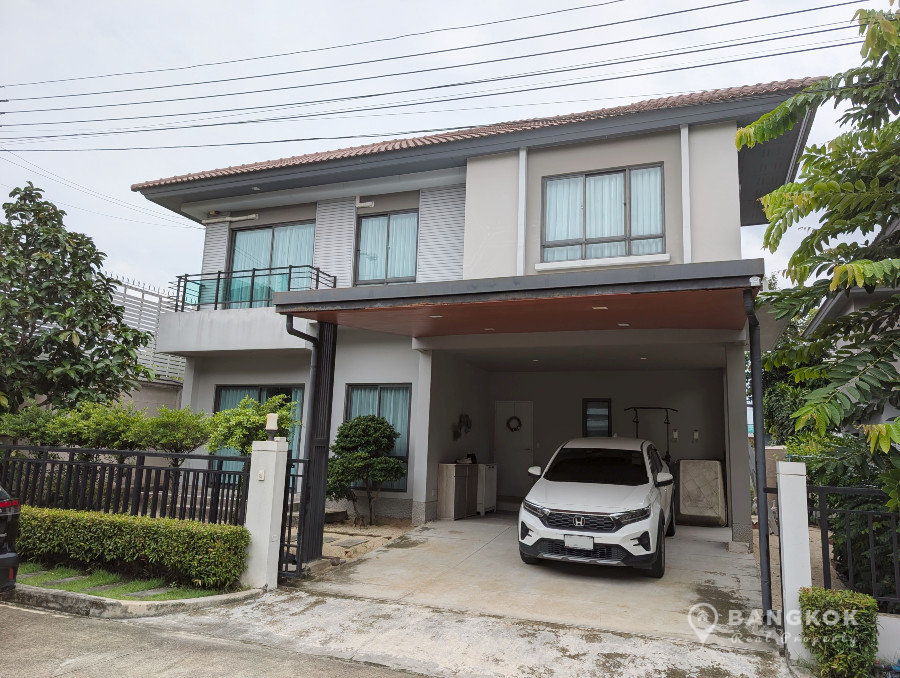 RENT Life Bangkok Boulevard Ring Road-Rama 9 Detached 3 bed 3 bath house