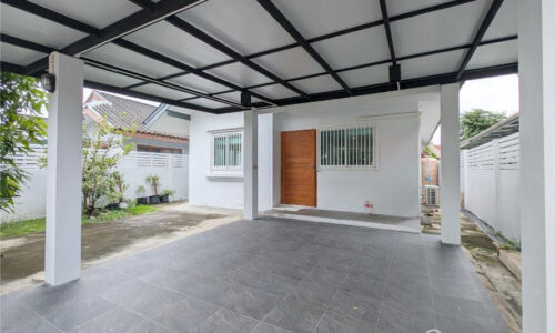 RENT Detached Renovated 1 floor House 3 bed Sammakorn Village Ramkhamhaeng