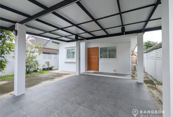 RENT Detached Renovated 1 floor House 3 bed Sammakorn Village Ramkhamhaeng