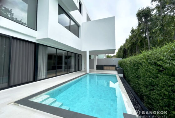 RENT ให้เช่าบ้านเดี่ยว 4 ห้องนอน พร้อมสระว่ายน้ำ รามคำแหง Brand New Detached House Private Pool Ramkhamhaeng
