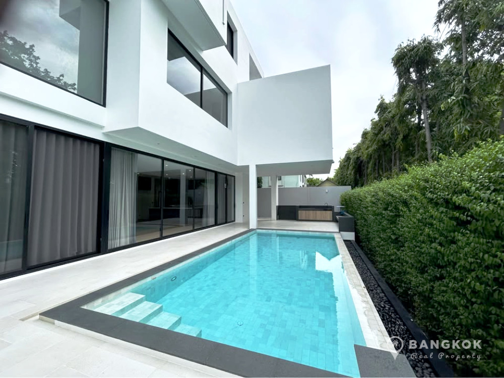 RENT ให้เช่าบ้านเดี่ยว 4 ห้องนอน พร้อมสระว่ายน้ำ รามคำแหง Brand New Detached House Private Pool Ramkhamhaeng