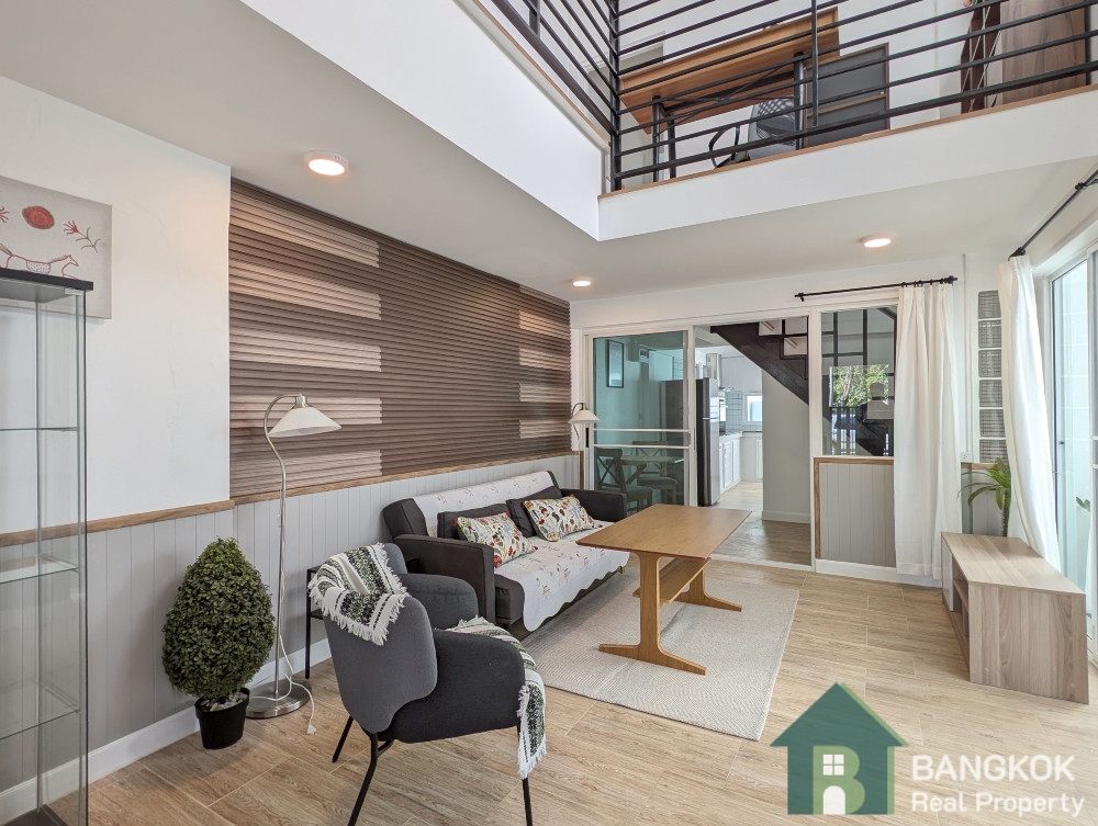 RENT-Sammakorn-Village-Ramkhamhaeng-หมู่บ้านสัมมากร-รามคําแหง-Newly-Renovated-2-bed-3-bath house