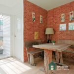 RENT Sammakorn Village หมู่บ้านสัมมากร รามคําแหง Ramkhamhaeng 2 bed 3 bath apartment patio garden