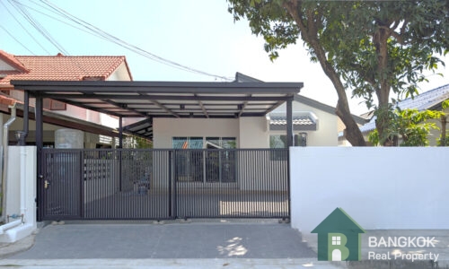 RENT หมู่บ้านสัมมากร รามคําแหง Sammakorn Village Newly Renovated detached 3 bed house