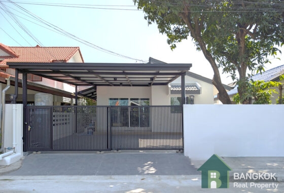 RENT หมู่บ้านสัมมากร รามคําแหง Sammakorn Village Newly Renovated detached 3 bed house