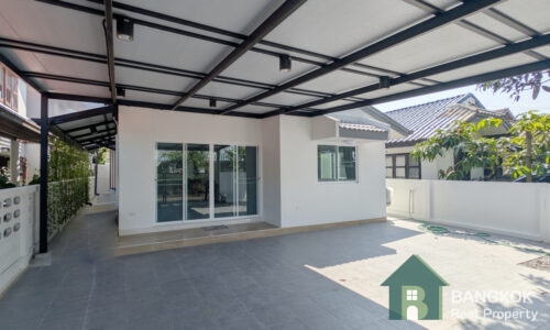 RENT หมู่บ้านสัมมากร รามคําแหง Sammakorn Village Newly Renovated detached 3 bed house