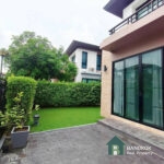 RENT หมู่บ้านอควา ดีวีนา Aqua Divina Ramkhamhaeng Renovated Detached 3 bed 3 bath garden