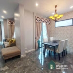 RENT หมู่บ้านอควา ดีวีนา Aqua Divina Ramkhamhaeng Renovated Detached 3 bed 3 bath garden