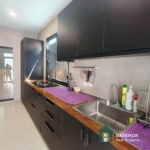RENT หมู่บ้านอควา ดีวีนา Aqua Divina Ramkhamhaeng Renovated Detached 3 bed 3 bath garden