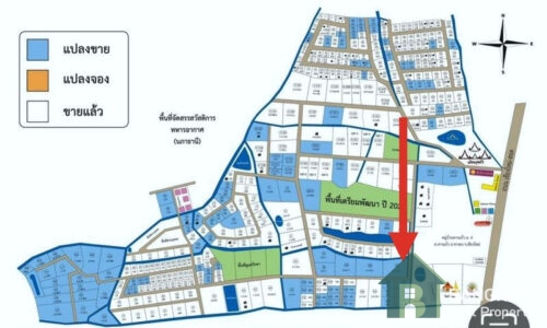 SALE ขายที่ดินเปล่าในหมู่บ้านเดอะเนเจอร์โฮม เชียงใหม่ Land for Sale The Nature Home Village Chiang Mai