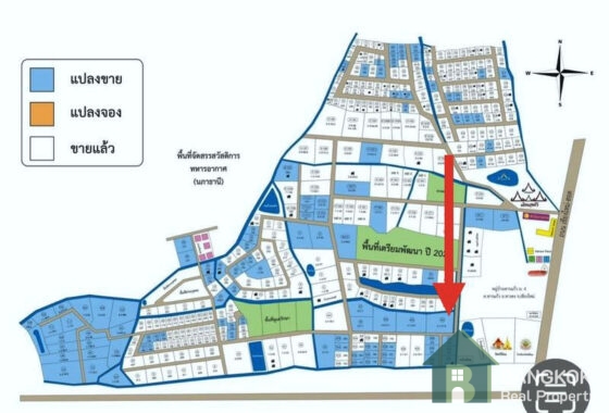 SALE ขายที่ดินเปล่าในหมู่บ้านเดอะเนเจอร์โฮม เชียงใหม่ Land for Sale The Nature Home Village Chiang Mai
