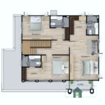 RENT New Detached House เศรษฐสิริ เสรีไทย Setthasiri Serithai 4 bed 4 bath in secure village