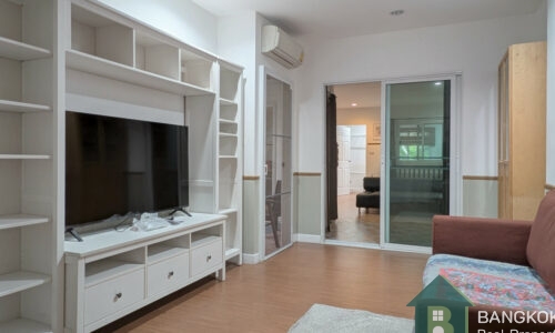RENT หมู่บ้านสัมมากร รามคำแหง Sammakorn Village Ramkhamhaeng 2 Bed 3 bath Terrace Apartment