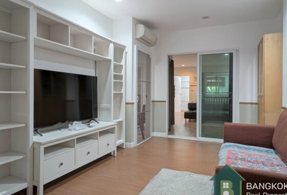 RENT หมู่บ้านสัมมากร รามคำแหง Sammakorn Village Ramkhamhaeng 2 Bed 3 bath Terrace Apartment