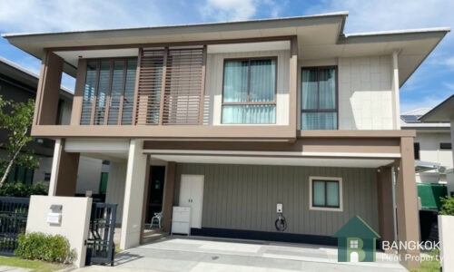 RENT เช่าบ้านเดี่ยว บุราสิริ กรุงเทพกรีฑา Burasiri Krungthep Kreetha Detached Stylish 4 bed 4 bath house