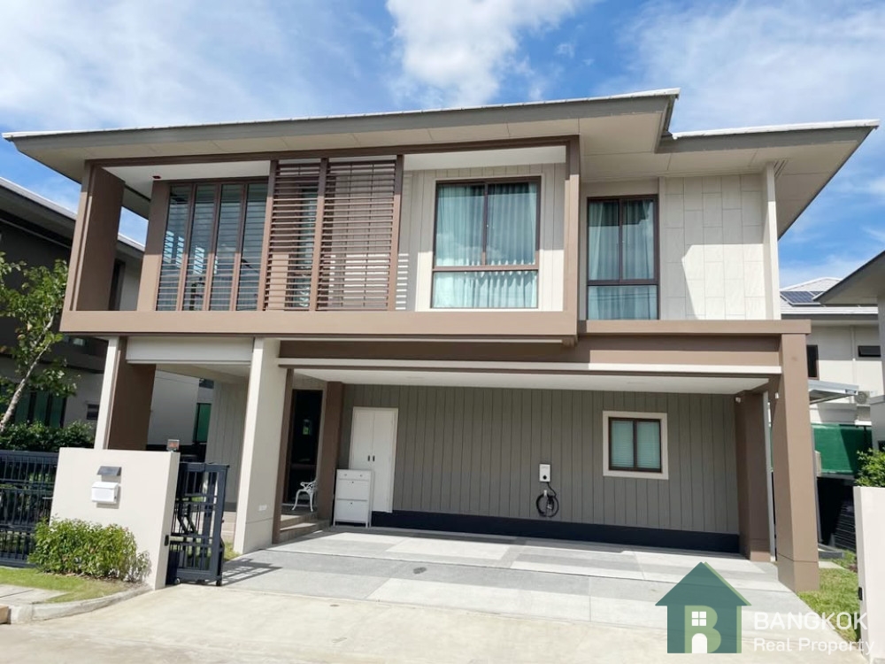 RENT เช่าบ้านเดี่ยว บุราสิริ กรุงเทพกรีฑา Burasiri Krungthep Kreetha Detached Stylish 4 bed 4 bath house