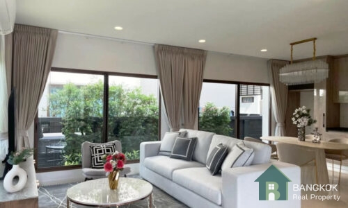 RENT เช่าบ้านเดี่ยว บุราสิริ กรุงเทพกรีฑา Burasiri Krungthep Kreetha Detached Stylish 4 bed 4 bath house