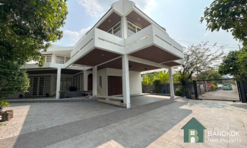 RENT ให้เช่าบ้านเดี่ยวหลังใหญ่พระโขนง Phra Khanong detached house 4 bed Bangkok Prep
