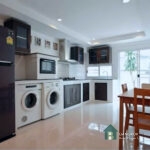 RENT ให้เช่าอพาร์ทเมนต์ 2 ห้องนอน หมู่บ้านสามกรณ์ Sammakorn Village Ramkhamhaeng 2 bed 2 bath apartment