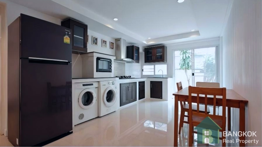 RENT ให้เช่าอพาร์ทเมนต์ 2 ห้องนอน หมู่บ้านสามกรณ์ Sammakorn Village Ramkhamhaeng 2 bed 2 bath apartment