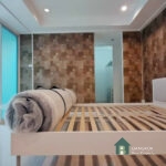 RENT ให้เช่าอพาร์ทเมนต์ 2 ห้องนอน หมู่บ้านสามกรณ์ Sammakorn Village Ramkhamhaeng 2 bed 2 bath apartment