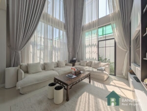 Baan Nara Wongwaen-Ramintra | Stunning Detached 4 Bed House with Roof Terrace Sauna photo