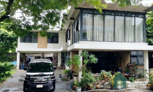 Rent ให้เช่าบ้านเดี่ยวในอุดมสุข เพื่อการพาณิชย์ Udomsuk detached 5 bed house office homeoffice commercial use