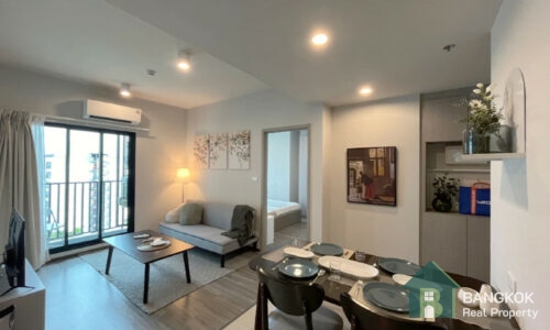 RENT-IDEO-Ramkhamhaeng-Lamsali-Station-ไอดีโอ-รามคำแหง-ลำสาลี-สเตชั่น-Brand-New-2 bed 2 bath condo-walk-MRT-Yellow-Line