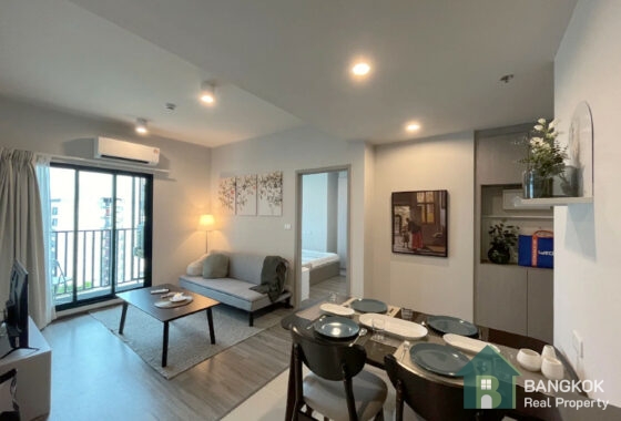 RENT-IDEO-Ramkhamhaeng-Lamsali-Station-ไอดีโอ-รามคำแหง-ลำสาลี-สเตชั่น-Brand-New-2 bed 2 bath condo-walk-MRT-Yellow-Line