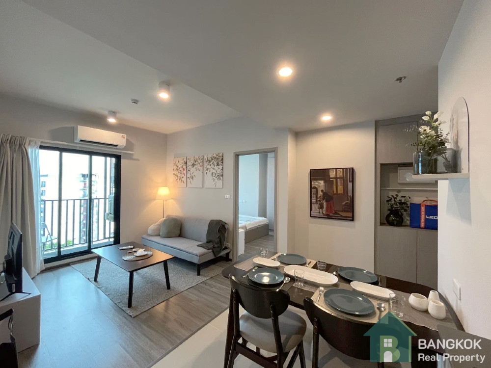 RENT-IDEO-Ramkhamhaeng-Lamsali-Station-ไอดีโอ-รามคำแหง-ลำสาลี-สเตชั่น-Brand-New-2 bed 2 bath condo-walk-MRT-Yellow-Line