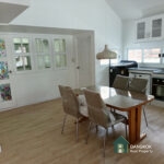 RENT Sammakorn Village Ramkhamhaeng Detached Renovated house 3 bed 1 study with private Swimming Pool