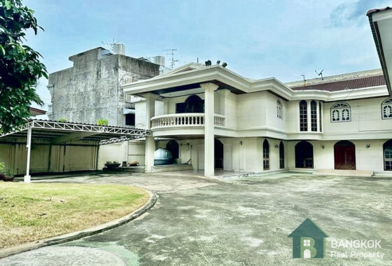 Sale ขายบ้านเดี่ยวหลังใหญ่ สุทธิสาร Sutthisan Detached 6 Bedroom House Development Opportunity