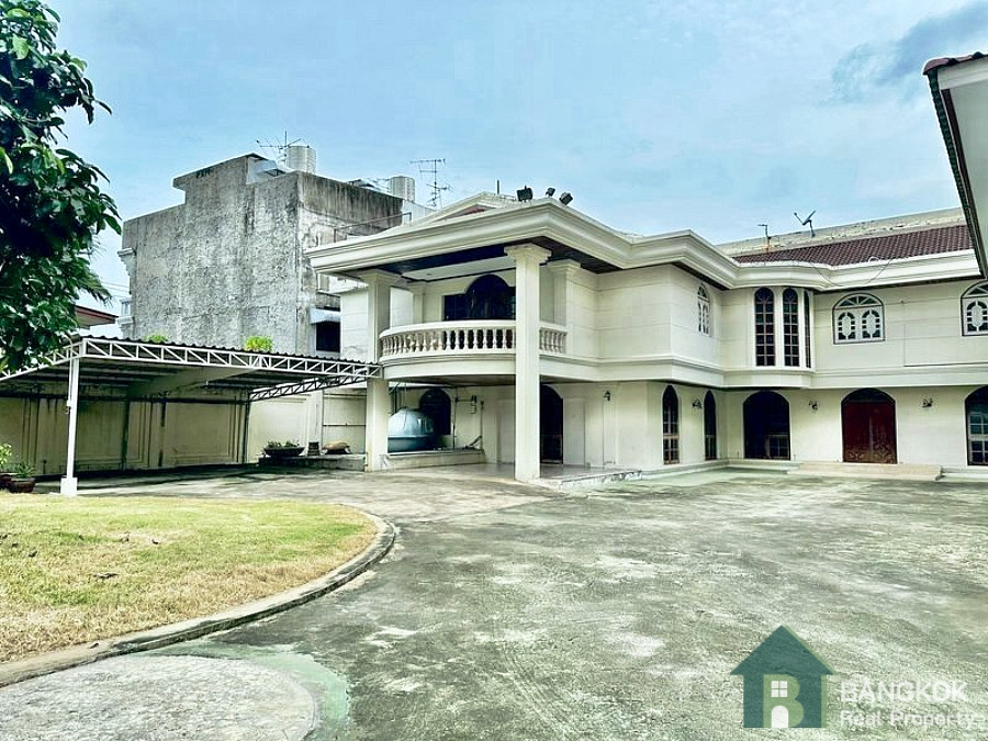 Sale ขายบ้านเดี่ยวหลังใหญ่ สุทธิสาร Sutthisan Detached 6 Bedroom House Development Opportunity