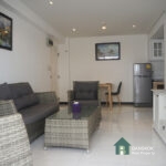Rent Sammakorn Condominium High Floor 2 bed 1 bath Condo